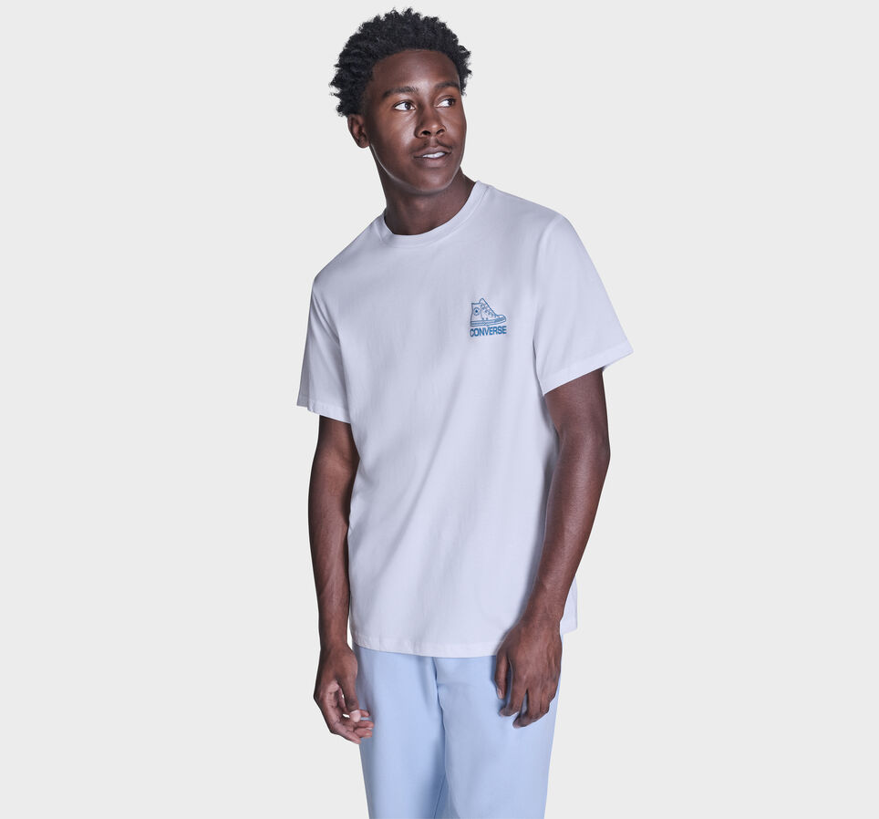 CONS Vintage Chucks T-Shirt White 10A